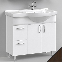 Водолей Тумба под раковину Колумбия 90 L венге – фотография-1